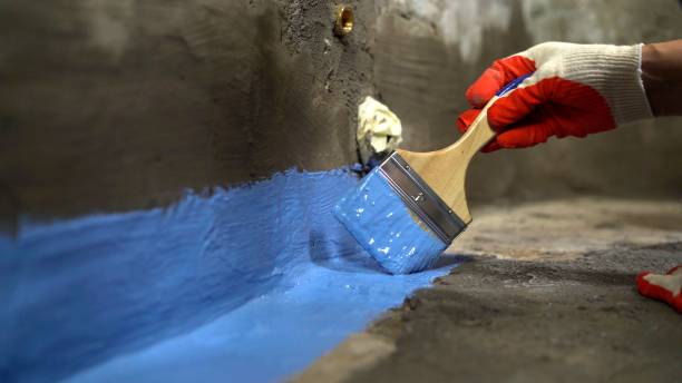 Commercial Waterproofing project at a Alpine, AL business property by SJ Waterproofing Pros
